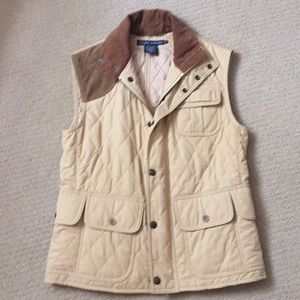 Ralph Lauren quilted vest NWOT